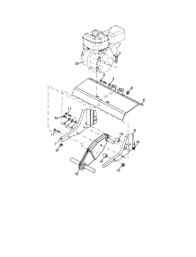 Transmission parts for Craftsman Front-Tine Tiller 917299012 from AppliancePartsPros.com