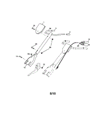 Handles parts for Craftsman Front-Tine Tiller 917299014 from AppliancePartsPros.com