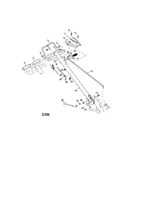 Handles parts for Craftsman Rear-Tine Tiller 917299020 from AppliancePartsPros.com