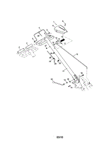 Handles parts for Craftsman Rear-Tine Tiller 917299060 from AppliancePartsPros.com