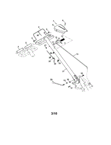 Handles parts for Craftsman Rear-Tine Tiller 917299061 from AppliancePartsPros.com