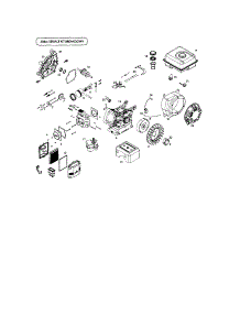 Engine - Lct Plmhk14600124p-Bpqe2 parts for Craftsman Rear-Tine Tiller 917299061 from AppliancePartsPros.com