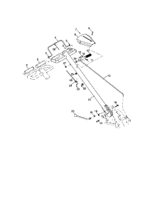 Handles parts for Craftsman Rear-Tine Tiller 917299062 from AppliancePartsPros.com