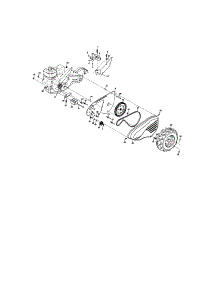 Mainframe, Left Side parts for Craftsman Rear-Tine Tiller 917299062 from AppliancePartsPros.com
