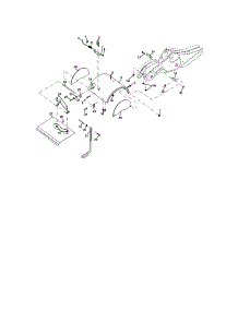 Tine Shield parts for Craftsman Rear-Tine Tiller 917299062 from AppliancePartsPros.com