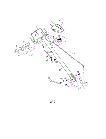 Handles parts for Craftsman Rear-Tine Tiller 917299063 from AppliancePartsPros.com