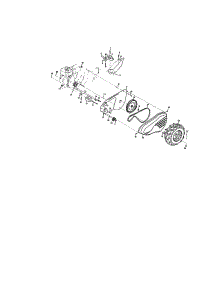Mainframe, Left Side parts for Craftsman Rear-Tine Tiller 917299080 from AppliancePartsPros.com