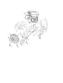 Mainframe, Right Side parts for Craftsman Rear-Tine Tiller 917299080 from AppliancePartsPros.com