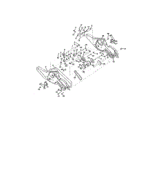 Transmission parts for Craftsman Rear-Tine Tiller 917299080 from AppliancePartsPros.com