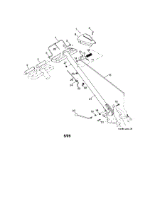 Handles parts for Craftsman Rear-Tine Tiller 917299081 from AppliancePartsPros.com