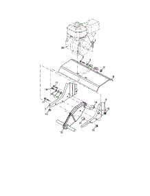 Transmission parts for Craftsman Front-Tine Tiller 917299110 from AppliancePartsPros.com