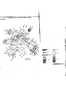 Transaxle parts for Craftsman Rear-Tine Tiller 917299130 from AppliancePartsPros.com