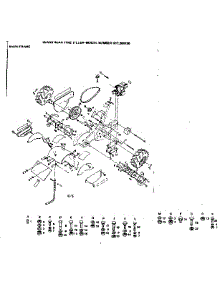 Main Frame parts for Craftsman Rear-Tine Tiller 917299130 from AppliancePartsPros.com