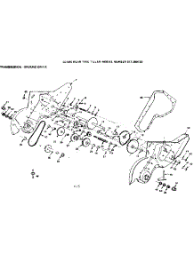 Transmission-Ground Drive parts for Craftsman Rear-Tine Tiller 917299130 from AppliancePartsPros.com