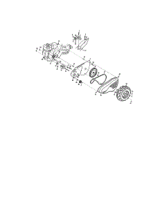 Mainframe, Left Side parts for Craftsman Rear-Tine Tiller 917299180 from AppliancePartsPros.com