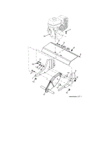 Transmission parts for Craftsman Front-Tine Tiller 917299210 from AppliancePartsPros.com