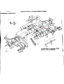 Transmission - Ground Drive parts for Craftsman Rear-Tine Tiller 917299230 from AppliancePartsPros.com