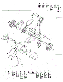 Main Frame parts for Craftsman Rear-Tine Tiller 917299233 from AppliancePartsPros.com