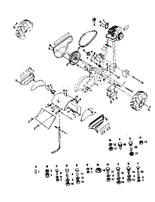 Main Frame parts for Craftsman Rear-Tine Tiller 917299252 from AppliancePartsPros.com
