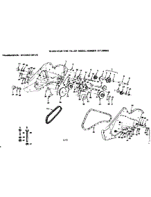 Transmission - Ground Drive parts for Craftsman Rear-Tine Tiller 917299592 from AppliancePartsPros.com