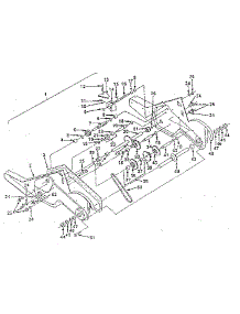 Transmission parts for Craftsman Rear-Tine Tiller 917299642 from AppliancePartsPros.com