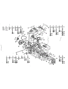 Hood, Engine, Channels And Wheels parts for Craftsman Rear-Tine Tiller 917299661 from AppliancePartsPros.com