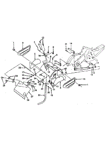 Tine Shield parts for Craftsman Front-Tine Tiller 917299690 from AppliancePartsPros.com