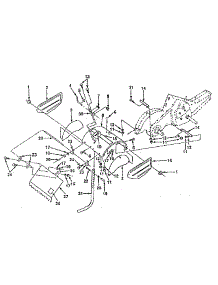 Tine Shield parts for Craftsman Front-Tine Tiller 917299710 from AppliancePartsPros.com