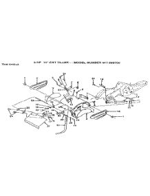 Tine Shield parts for Craftsman Tiller 917299750 from AppliancePartsPros.com