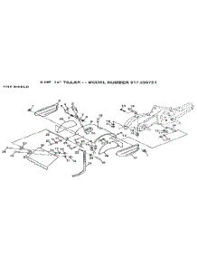 Tine Shield parts for Craftsman Rear-Tine Tiller 917299751 from AppliancePartsPros.com