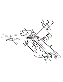 Handles parts for Craftsman Rear-Tine Tiller 917299854 from AppliancePartsPros.com