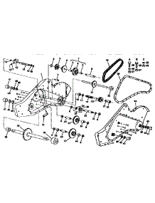 Transmission parts for Craftsman Rear-Tine Tiller 917299881 from AppliancePartsPros.com