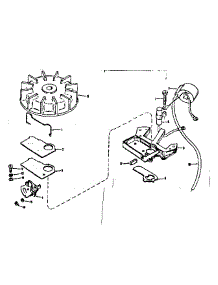 Starter Assembly parts for Craftsman Chainsaw 917350250 from AppliancePartsPros.com