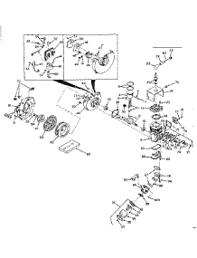 Engine parts for Craftsman Chainsaw 917350720 from AppliancePartsPros.com