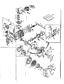 Engine parts for Craftsman Chainsaw 917351040 from AppliancePartsPros.com