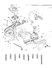 Main Frame parts for Craftsman Chainsaw 917351090 from AppliancePartsPros.com