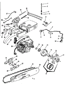 Chain / Bar And Oil / Fuel Parts parts for Craftsman Chainsaw 917351140 from AppliancePartsPros.com