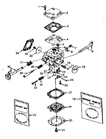 Replacement Parts parts for Craftsman Chainsaw 917351451 from AppliancePartsPros.com