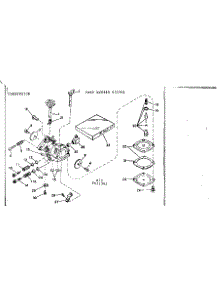 Replacement Parts parts for Craftsman Chainsaw 917352020 from AppliancePartsPros.com