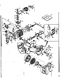 Engine parts for Craftsman Chainsaw 917352020 from AppliancePartsPros.com