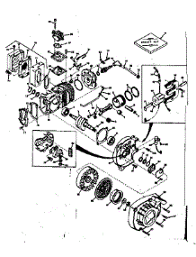 Engine parts for Craftsman Chainsaw 917352130 from AppliancePartsPros.com