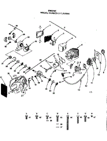 Engine parts for Craftsman Chainsaw 917352550 from AppliancePartsPros.com