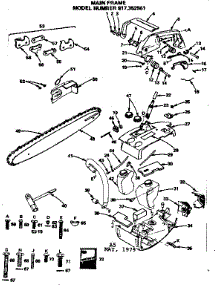 Magneto parts for Craftsman Chainsaw 917352561 from AppliancePartsPros.com