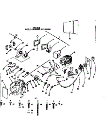 Main Frame parts for Craftsman Chainsaw 917352561 from AppliancePartsPros.com