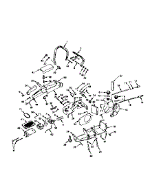 Main Frame parts for Craftsman Gas Chainsaw 917353771 from AppliancePartsPros.com