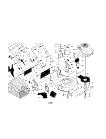 Engine / Housing / Handle parts for Craftsman Gas Walk-Behind Mower 917370732 from AppliancePartsPros.com
