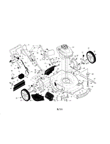 Engine / Housing / Handle parts for Craftsman Gas Walk-Behind Mower 917370780 from AppliancePartsPros.com