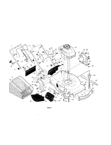 Engine / Housing / Handle parts for Craftsman Gas Walk-Behind Mower 917370910 from AppliancePartsPros.com