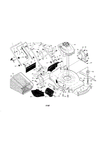 Engine / Housing / Handle parts for Craftsman Gas Walk-Behind Mower 917370928 from AppliancePartsPros.com