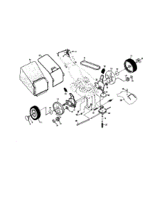 Wheels / Tires / Bag / V-Belt parts for Craftsman Gas Walk-Behind Mower 917371020 from AppliancePartsPros.com